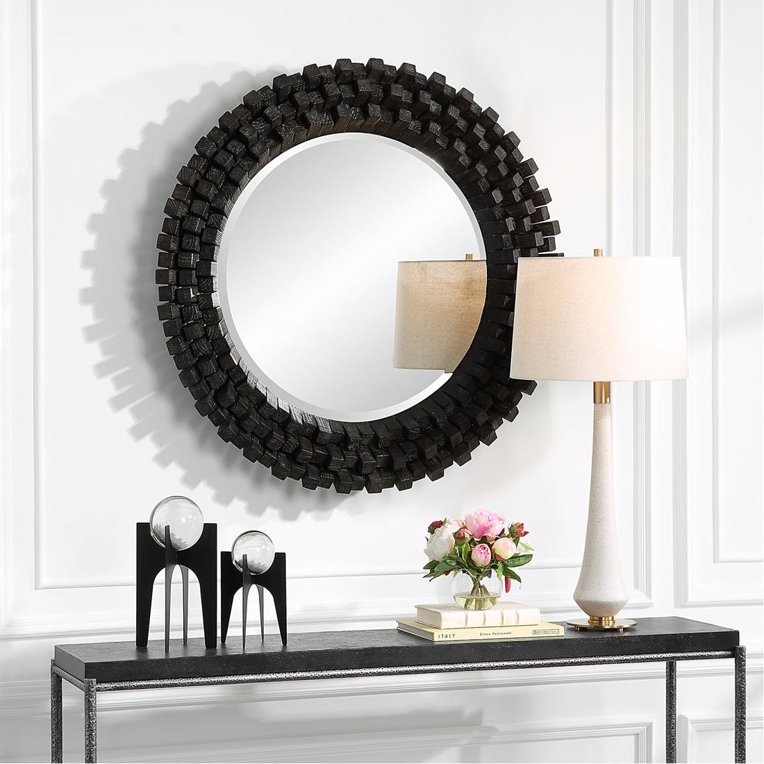 Uttermost Circle Of Piers Round Mirror