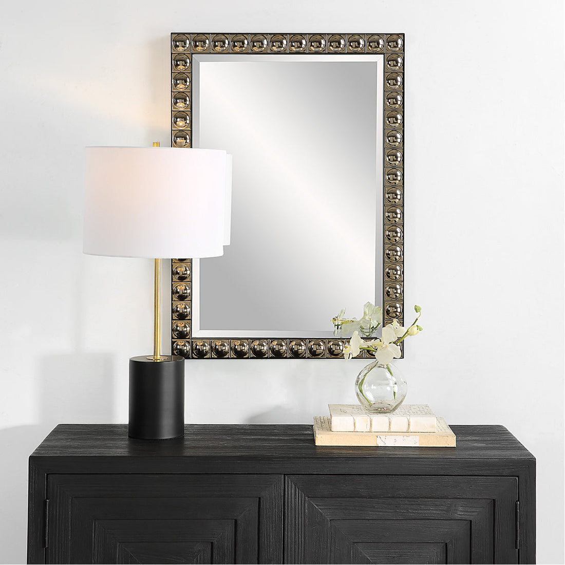 Uttermost Silvio Tiled Vanity Mirror