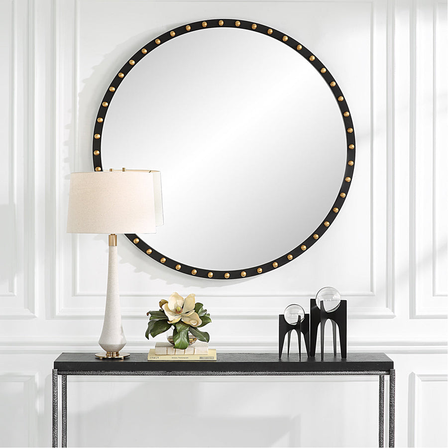 Uttermost Sele Oversized Round Mirror