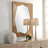 Uttermost Marquise Natural Wood Mirror