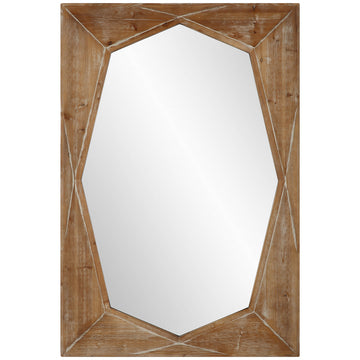 Uttermost Marquise Natural Wood Mirror