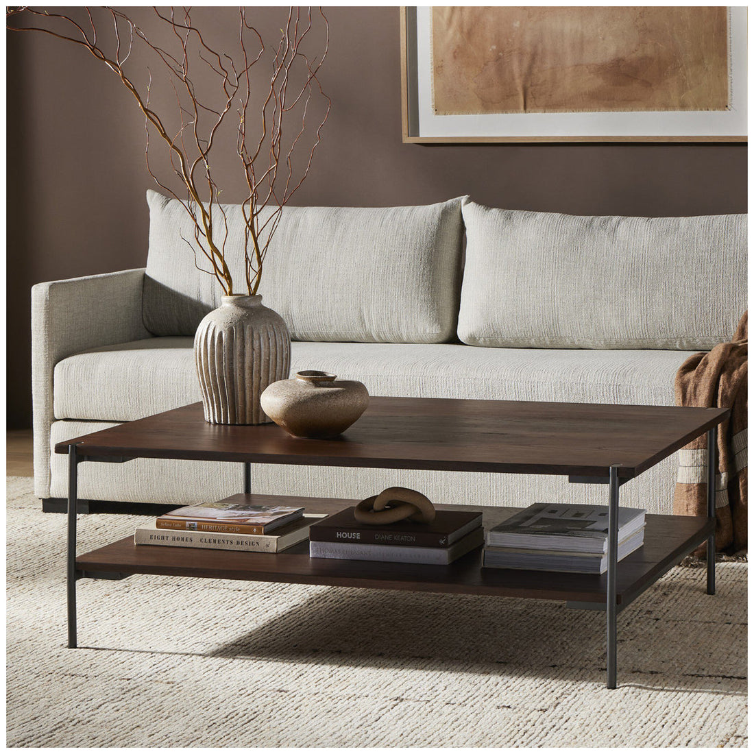 Four Hands Bennett Carlisle Coffee Table - Russet Oak