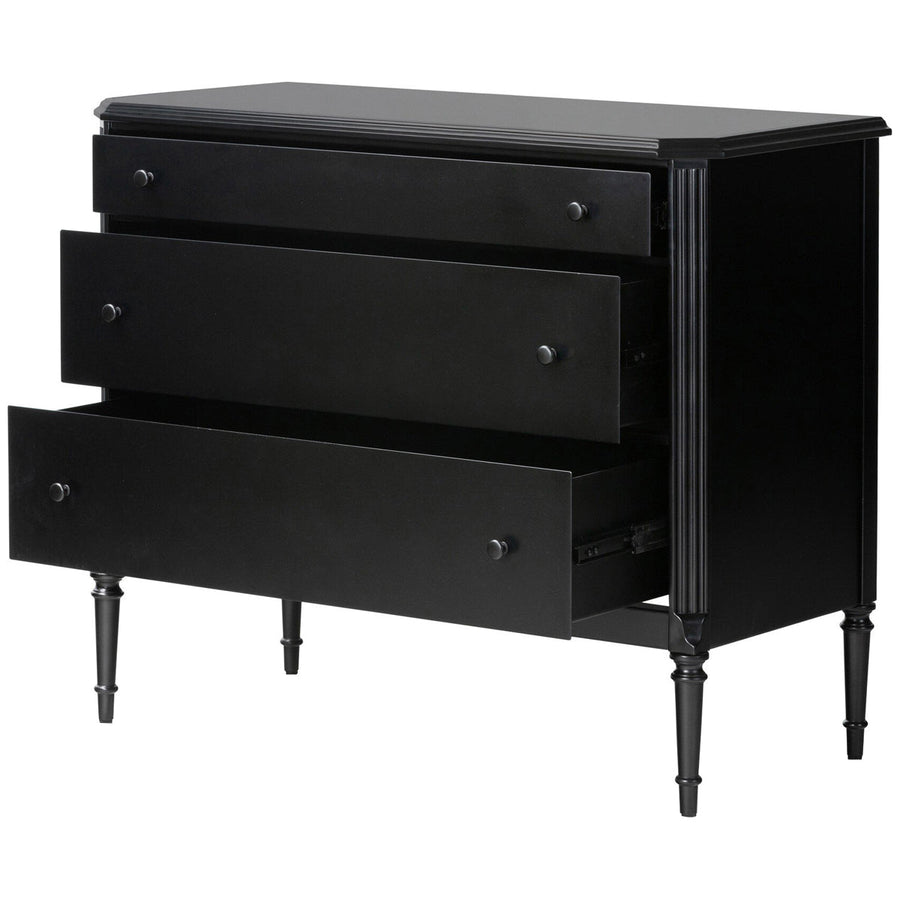 Four Hands Bolton Lendon 3-Drawer Dresser - Black