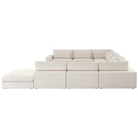 Four Hands Atelier Bloor 8-Piece Sectional with Ottoman