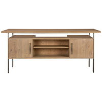 Four Hands Lauren Desk - Natural Resawn Oak