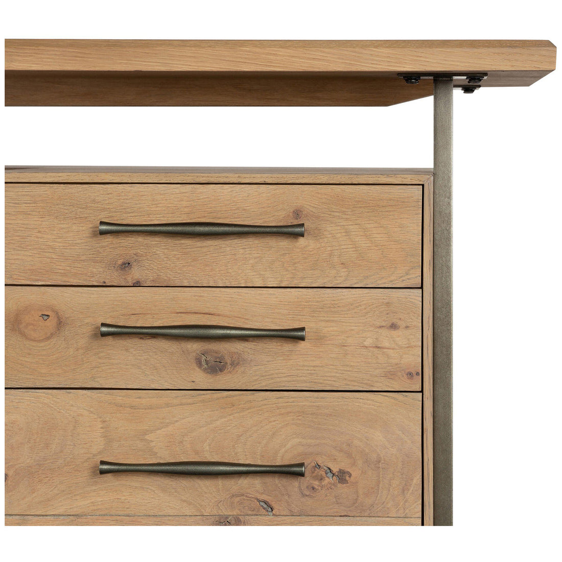 Four Hands Lauren Desk - Natural Resawn Oak