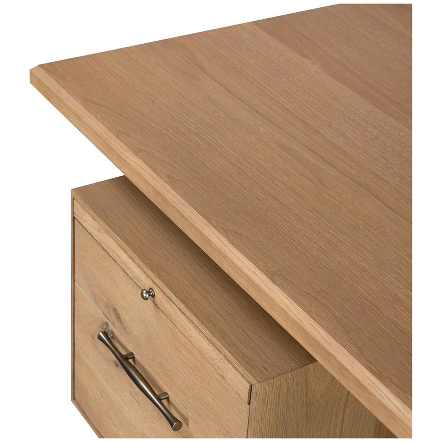 Four Hands Lauren Desk - Natural Resawn Oak