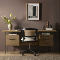 Four Hands Lauren Desk - Natural Resawn Oak