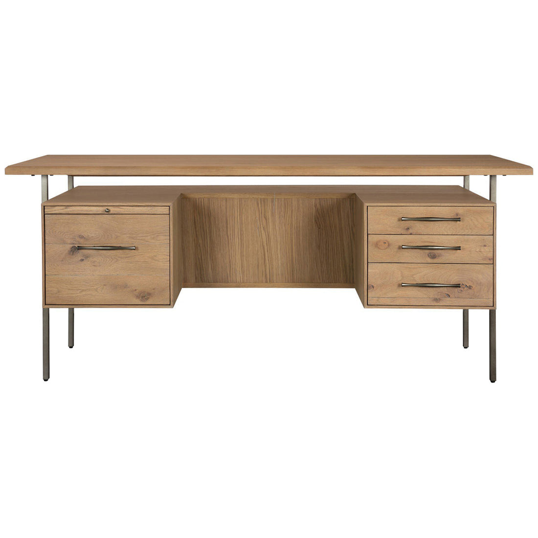 Four Hands Lauren Desk - Natural Resawn Oak