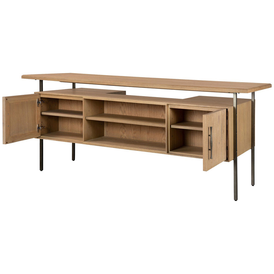 Four Hands Lauren Desk - Natural Resawn Oak