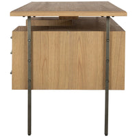 Four Hands Lauren Desk - Natural Resawn Oak