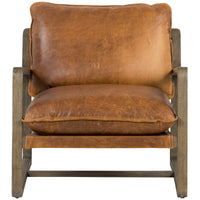 Four Hands Berman Ace Chair - Raleigh Chestnut