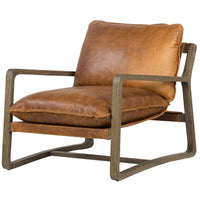 Four Hands Berman Ace Chair - Raleigh Chestnut