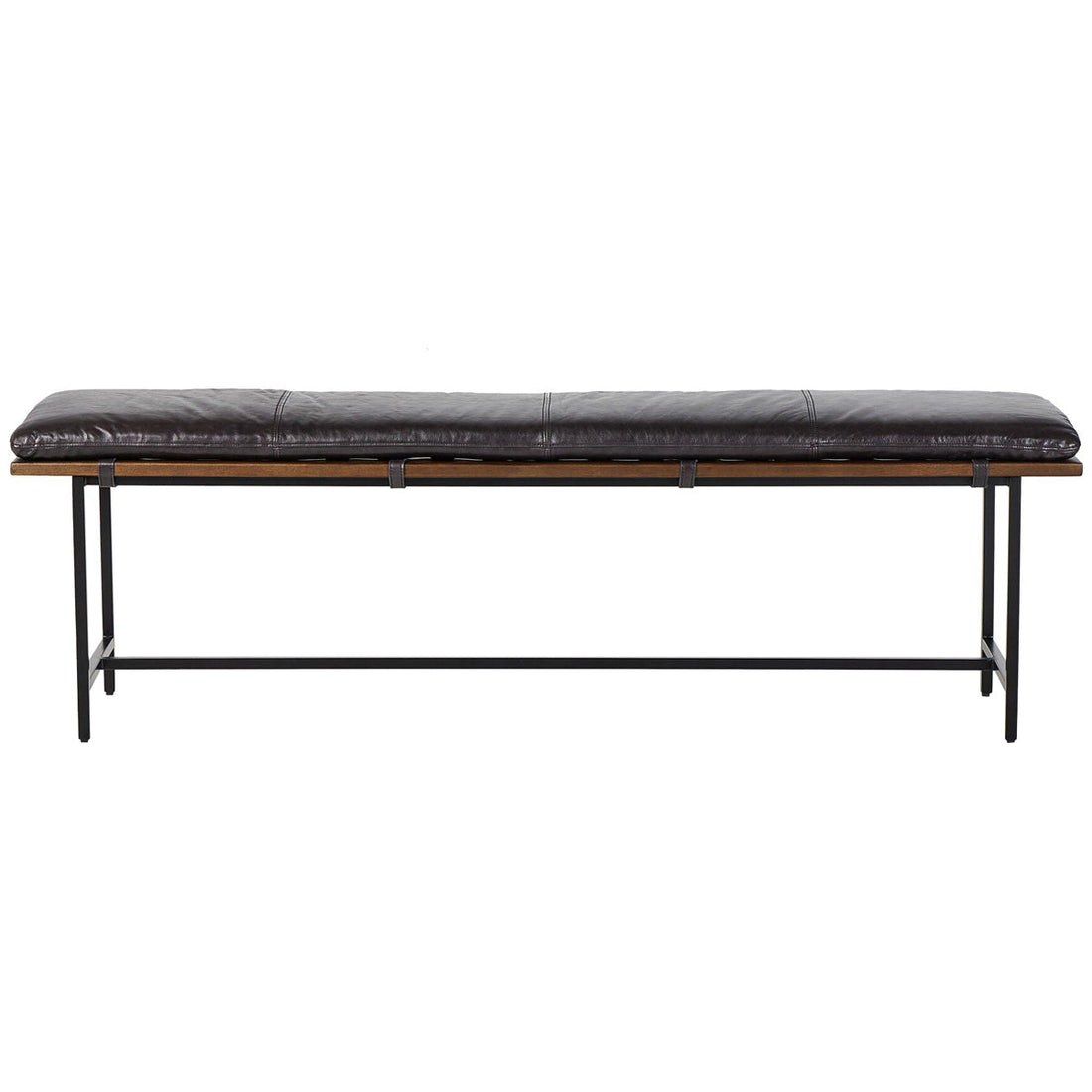 Four Hands Ashford Gabin Accent Bench - Sonoma Black