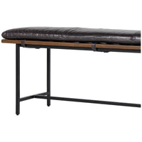 Four Hands Ashford Gabin Accent Bench - Sonoma Black