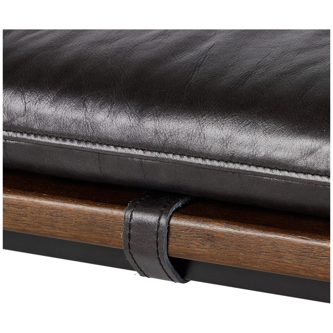 Four Hands Ashford Gabin Accent Bench - Sonoma Black