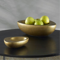 Uttermost Ovate Brass Bowls, 2-Piece Set