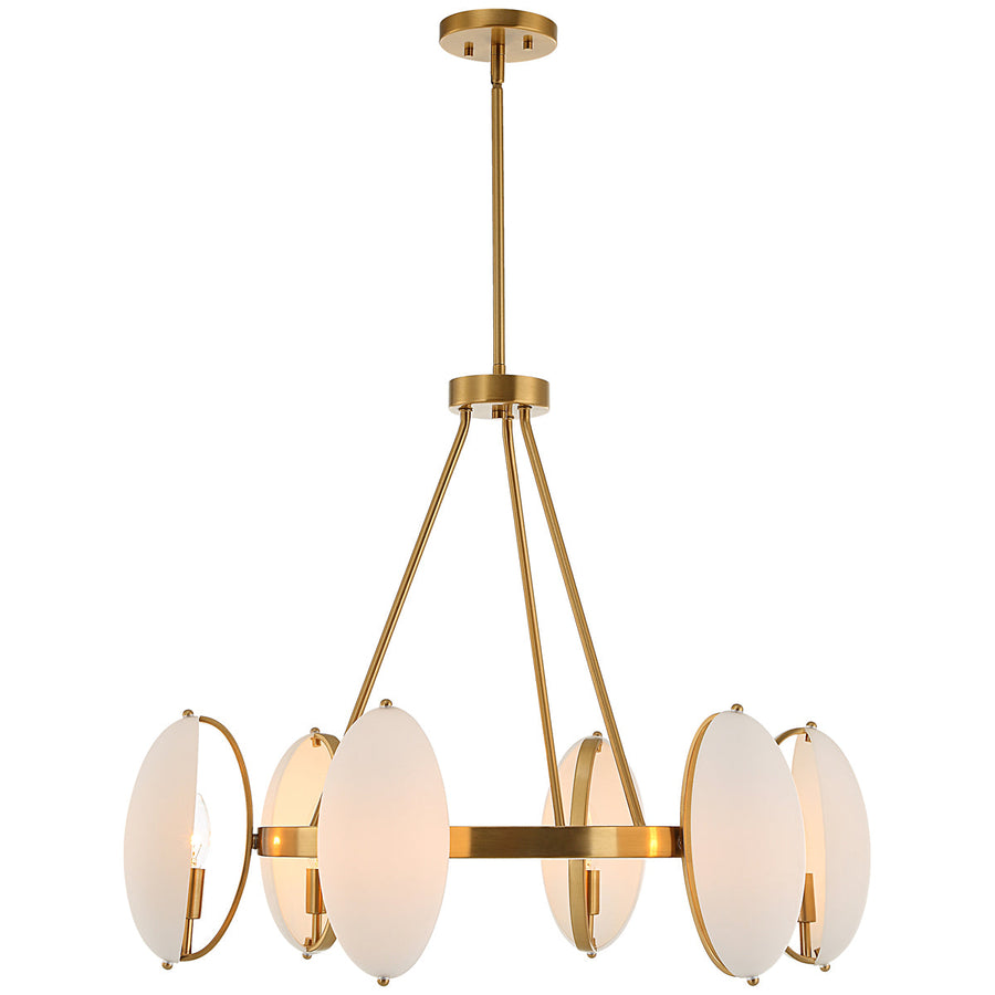 Uttermost Oviform 6-Light Round Chandelier