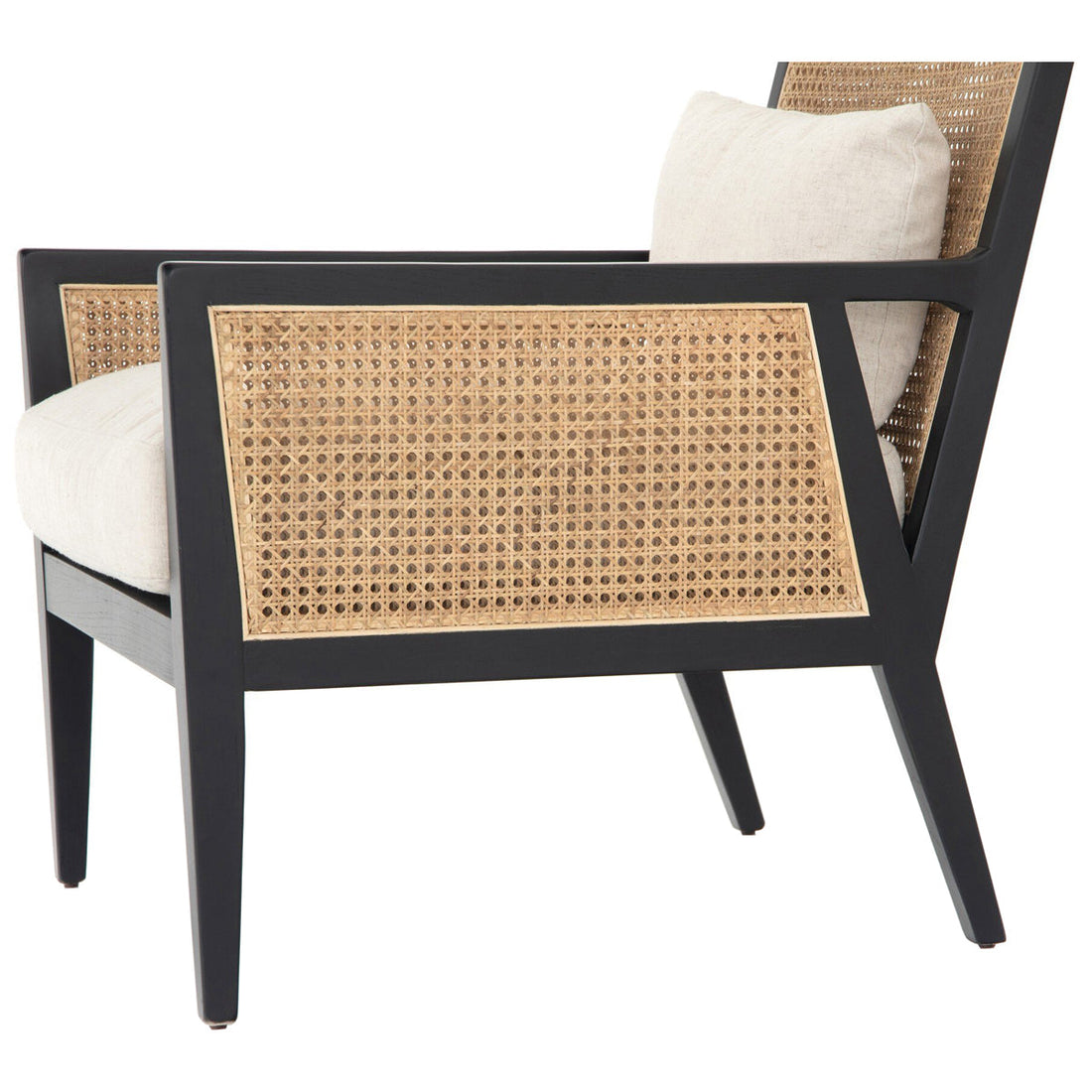 Four Hands Antonia Cane Chair - Savile Flax