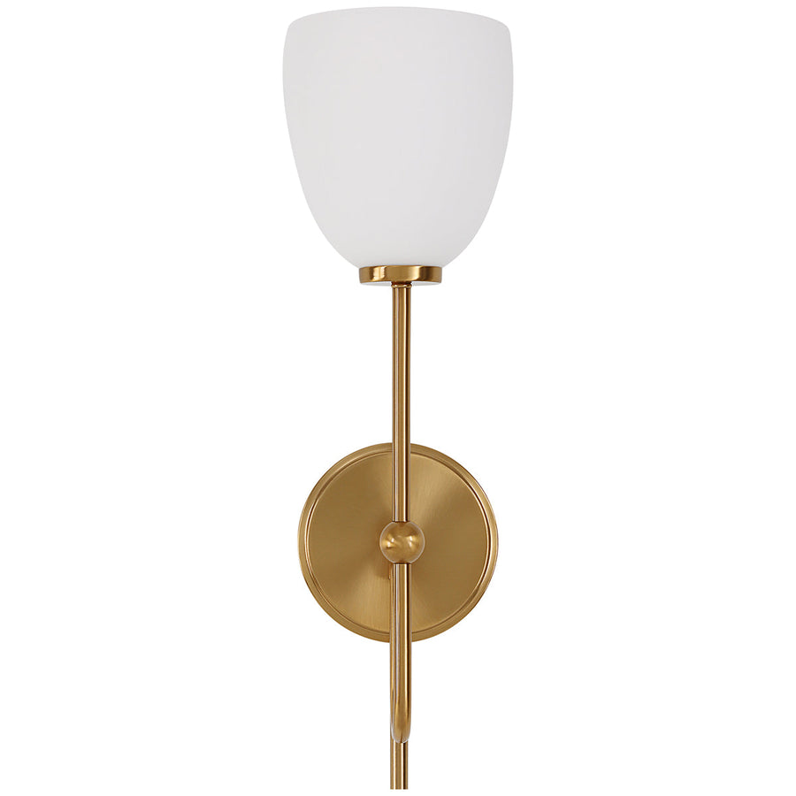 Uttermost Trophy 1-Light Brass Sconce