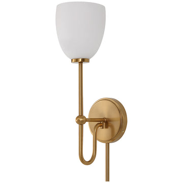 Uttermost Trophy 1-Light Brass Sconce