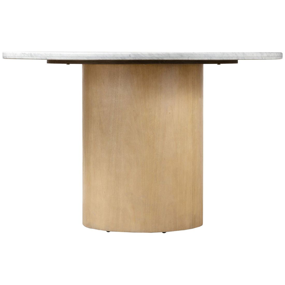 Four Hands Pilo Dining Table - Italian White Marble