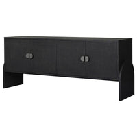 Four Hands Cressida Sideboard - Black Linen