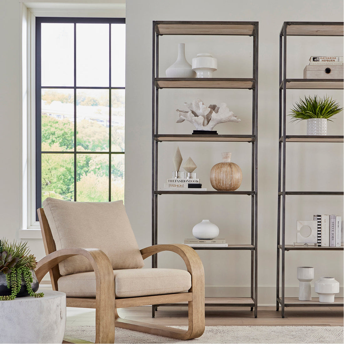 Uttermost Baldwin Industrial Etagere