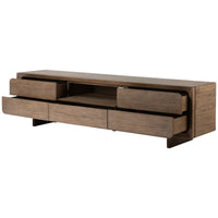 Four Hands Bina Henry Media Console - Rustic Grey Veneer