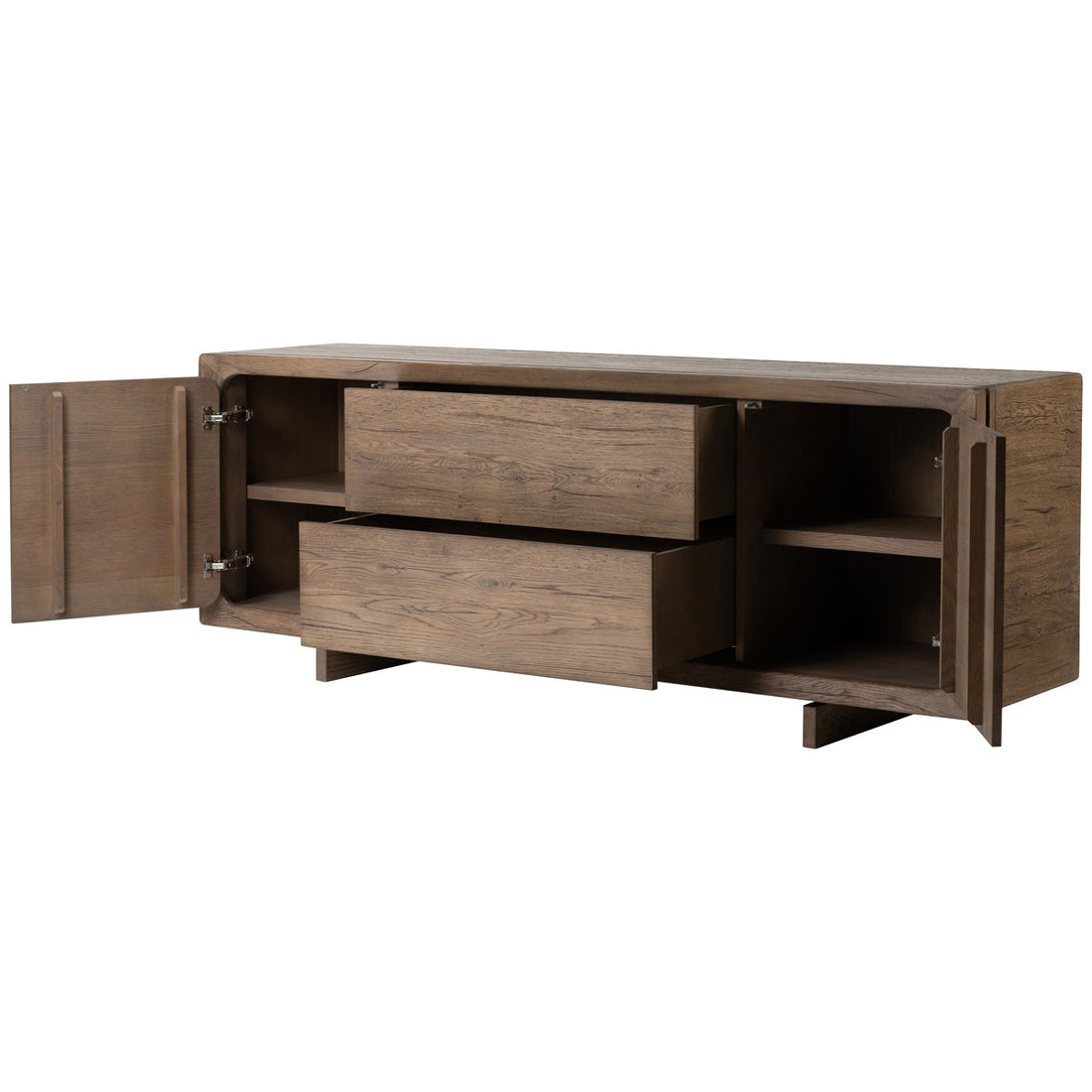 Four Hands Bina Henry Sideboard - Rustic Grey Veneer