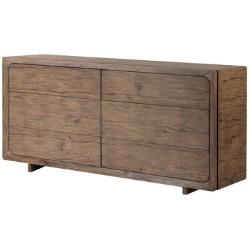 Four Hands Bina Henry 6-Drawer Dresser - Rustic Grey