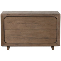 Four Hands Bina Henry Nightstand - Rustic Grey Veneer