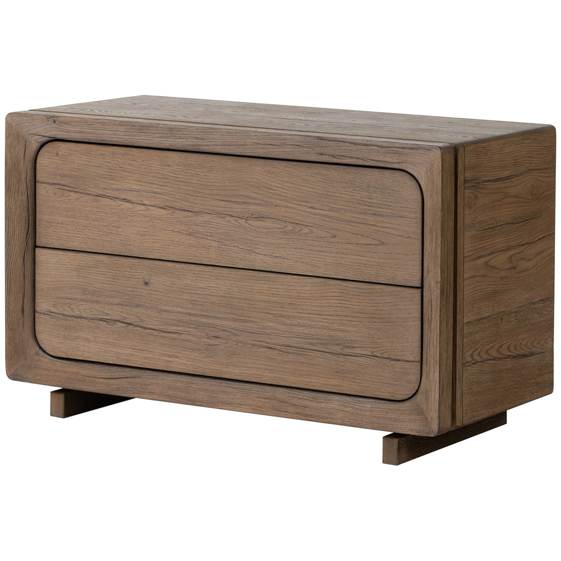 Four Hands Bina Henry Nightstand - Rustic Grey Veneer