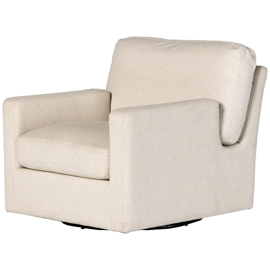 Four Hands Andrus Swivel Chair - Antwerp Natural