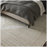 Four Hands Arwen Deluca Rug - Banded Cream