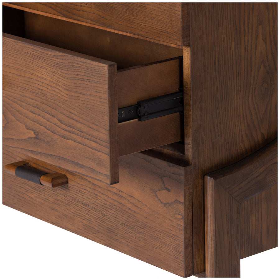 Four Hands Bolton Halston 6-Drawer Dresser - Terra Brown Ash