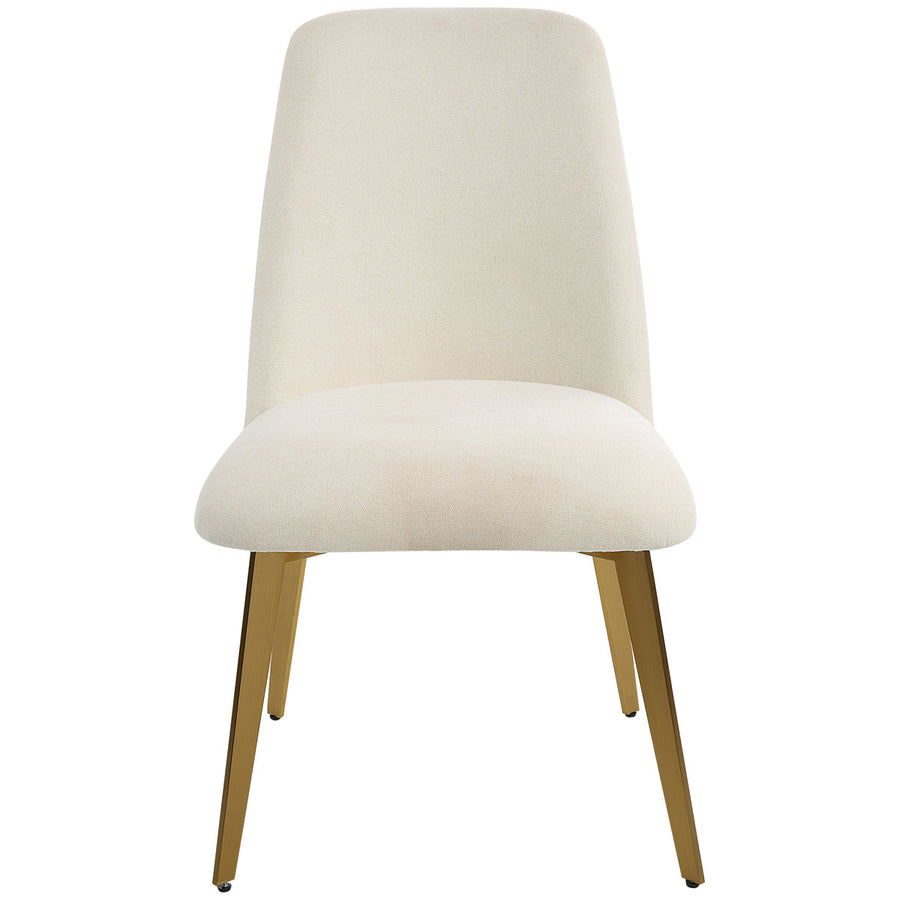 Uttermost Vantage Off-White Fabric Dining Chair