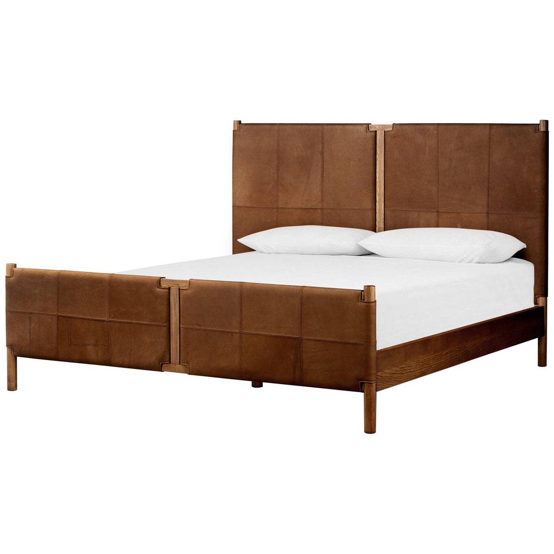 Four Hands Salado Bed - Heirloom Sienna