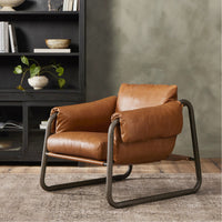 Four Hands Francisco Chair - Dakota Tobacco