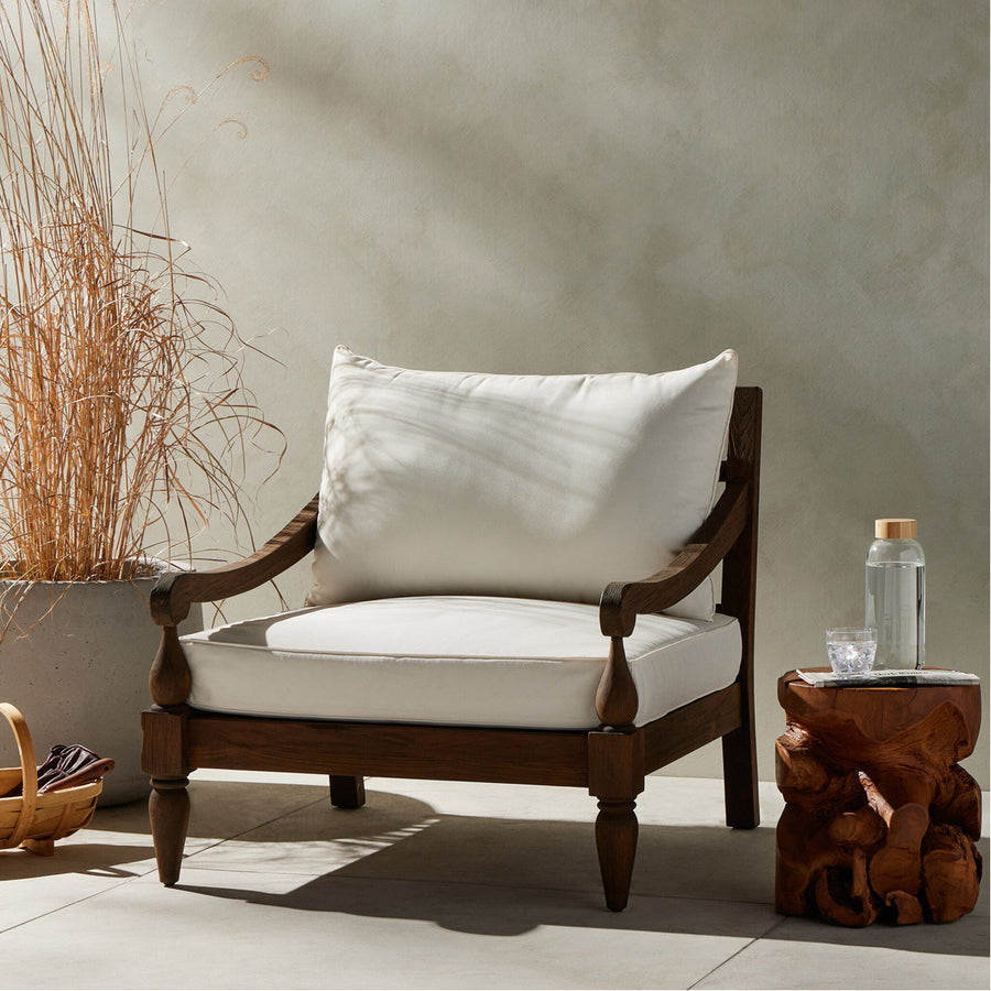 Four Hands Alameda Outdoor Chair - Venao Ivory