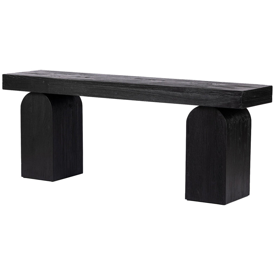 Four Hands Keane Console Table - Reclaimed Black Elm