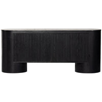 Four Hands Glenwood Giovani Media Console - Black Oak Veneer