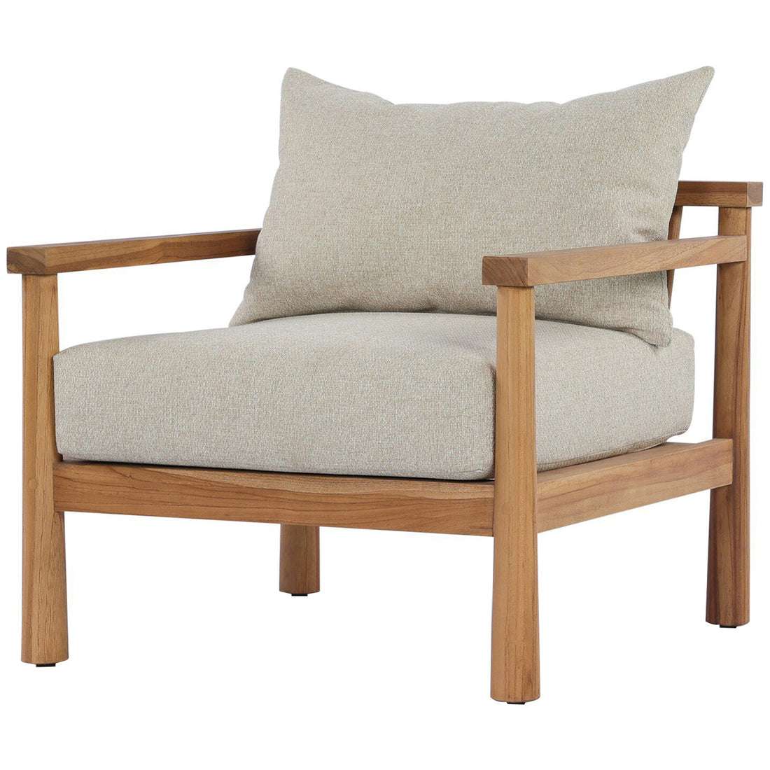 Four Hands Irvine Outdoor Chair - Hayes Cream