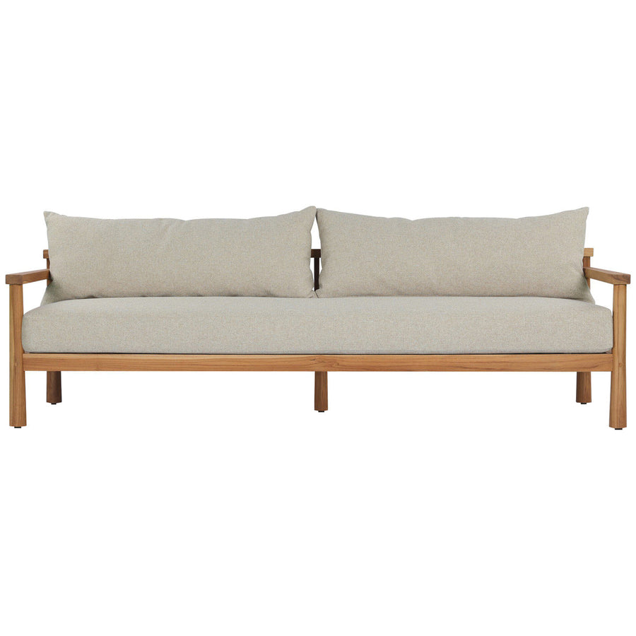 Four Hands Irvine 96-Inch Outdoor Sofa - Hayes Cream