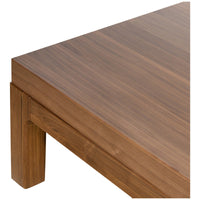 Four Hands Arturo Coffee Table - Natural Walnut Veneer