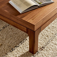 Four Hands Arturo Coffee Table - Natural Walnut Veneer