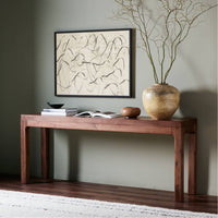 Four Hands Arturo Console Table - Natural Walnut Veneer