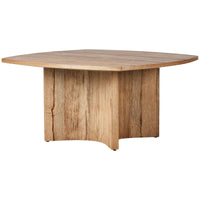 Four Hands Square Dining Table - Rustic Oak Veneer