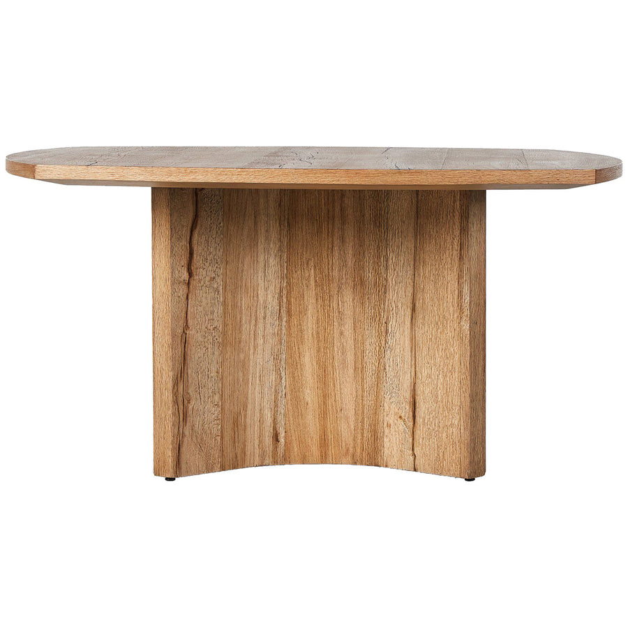 Four Hands Square Dining Table - Rustic Oak Veneer