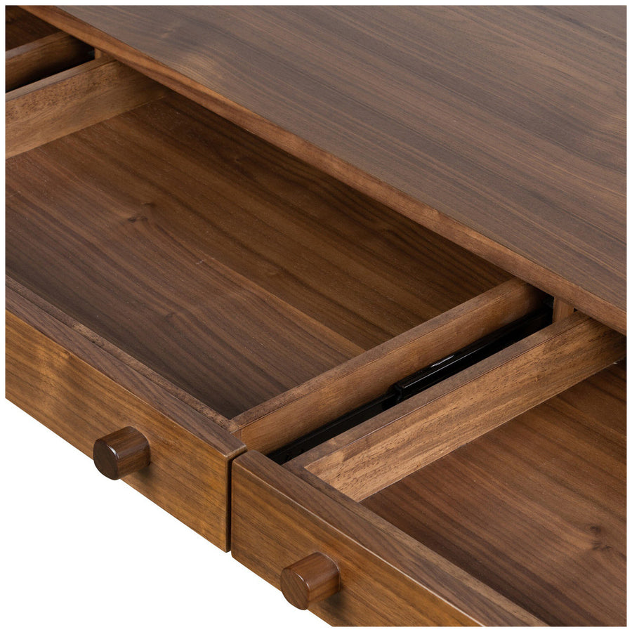 Four Hands Arturo Desk - Natural Walnut Veneer